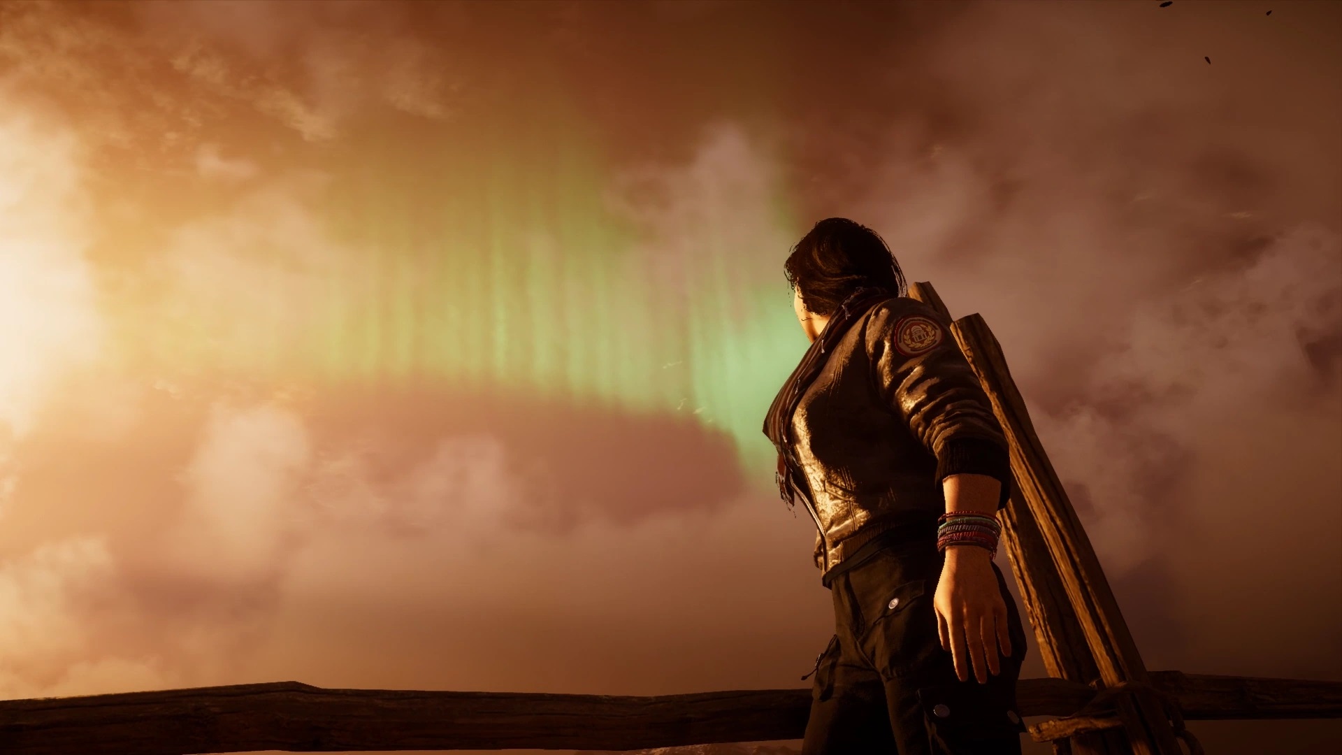 異常なオーロラ観測